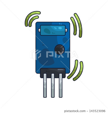 Illustration of Vibration Sensor Illustration of Vibration Sensor 143523096