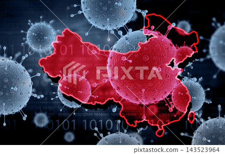Corona virus attack in China 143523964