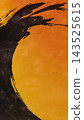 Gold gradation background illustration 143525615