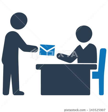 Envelope Bribe Icon for Corruption Concept Envelope Bribe Icon for Corruption Concept 143525907