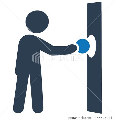Vote Button Icon for Corruption Concept Vote Button Icon for Corruption Concept 143525941