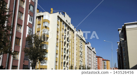 New apartment residential buildings in the city New apartment residential buildings in the city 143526456