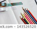 A colorful way to manage your schedule with a planner. 143526520