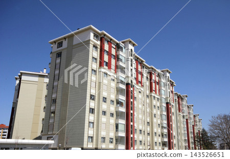 New apartment residential buildings in the city New apartment residential buildings in the city 143526651