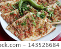 Turkish Pizza. ( Etliekmek ) 143526684