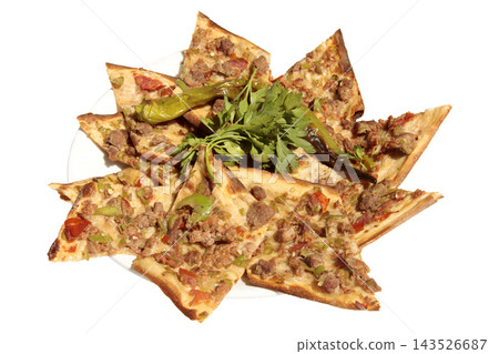 Turkish Pizza. ( Etliekmek ) Turkish Pizza. ( Etliekmek ) 143526687