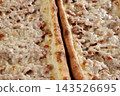 Meat and cheese pita. Konya, Turkey 143526695