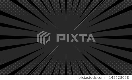 Black radial pop background with dots - a sophisticated design element for advertisements and banners. Black radial pop background with dots - a sophisticated design element for advertisements and banners. 143528038