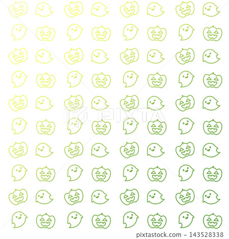 Jack-o'-lantern and ghost patterns Jack-o'-lantern and ghost patterns 143528338