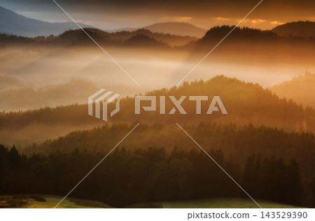 fog in the mountains fog in the mountains 143529390