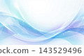 Abstract background "Blue Wave Line" 143529496