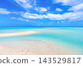 Miyakojima City, Okinawa Prefecture: The beautiful Ikema Blue sea 143529817