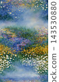 Dark background vintage botanical floral seamless pattern bundle 143530880