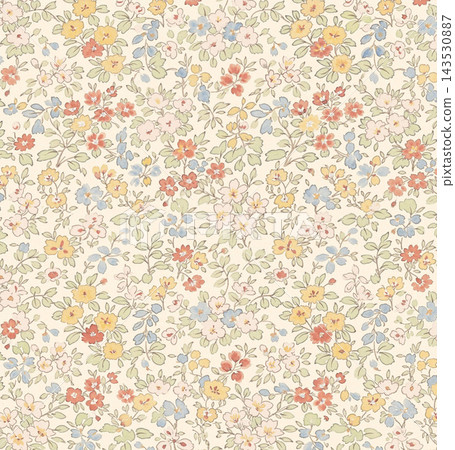 Dark background vintage botanical floral seamless pattern bundle Dark background vintage botanical floral seamless pattern bundle 143530887