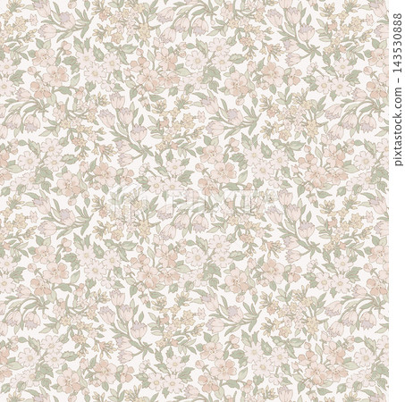 Dark background vintage botanical floral seamless pattern bundle Dark background vintage botanical floral seamless pattern bundle 143530888