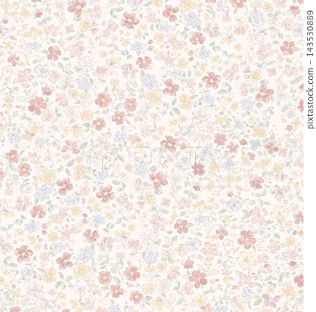 Dark background vintage botanical floral seamless pattern bundle Dark background vintage botanical floral seamless pattern bundle 143530889