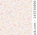 Dark background vintage botanical floral seamless pattern bundle 143530890