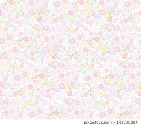 Dark background vintage botanical floral seamless pattern bundle Dark background vintage botanical floral seamless pattern bundle 143530894