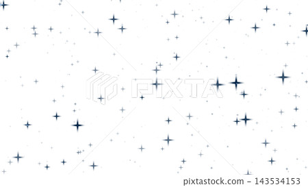 Sparkling stars scattered across a clean white background with night sky Sparkling stars scattered across a clean white background with night sky 143534153