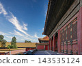 Traditional Chinese Architecture at the Forbidden City in Beijing 143535124