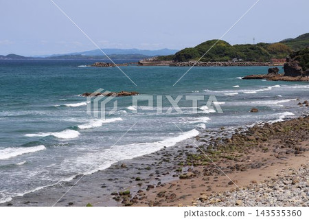 在西海岸的薩摩川內市風景 在西海岸的薩摩川內市風景 143535360