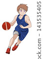 Basketball player 143535405