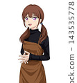 A woman who poses 143535778