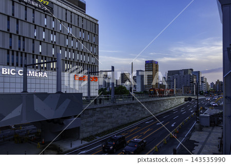 廣島站南口,電車站,廣島市,廣島縣 廣島站南口,電車站,廣島市,廣島縣 143535990