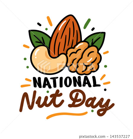 National Nut Day Celebration Design National Nut Day Celebration Design 143537227