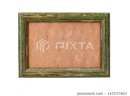 A weathered wooden picture frame (with mat board) A weathered wooden picture frame (with mat board) 143537863