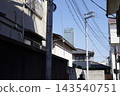 The view of Abeno Harukas on a sunny day is beautiful. 143540751