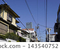 The view of Abeno Harukas on a sunny day is beautiful. 143540752