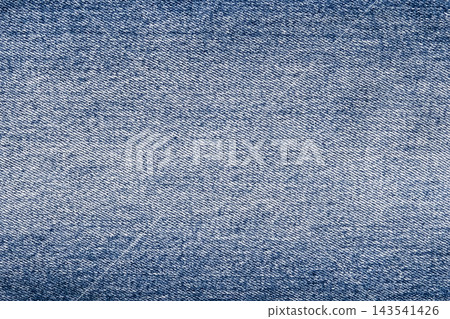 Light blue denim fabric texture background with heavily faded center Light blue denim fabric texture background with heavily faded center 143541426