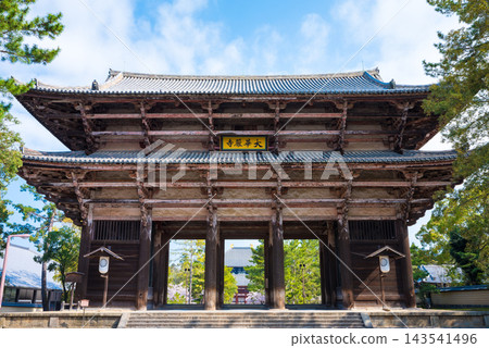 東大寺南門 - 寺院內(奈良縣奈良市奈良公園) 東大寺南門 - 寺院內(奈良縣奈良市奈良公園) 143541496