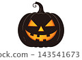 Silhouette [Jack-o'-lantern] 143541673