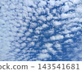 白雲鋪滿藍天，映襯著自然美景。 143541681