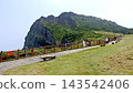 韓國濟州島城山日出峰城山里步道 143542406