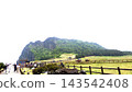 韓國濟州島城山日出峰城山里步道 143542408