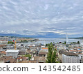 [Switzerland] Lake Geneva and the cityscape of Geneva as seen from the tower of St. Pierre Cathedral. 143542485