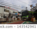 Shimotakaido Station Market and Keio Line, Setagaya Ward, Tokyo 143542941