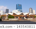 The large roof of Sanporta Square in front of Kobe Station will disappear due to redevelopment. 143543811