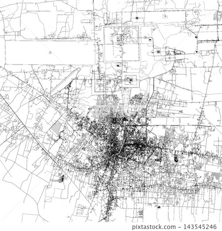 3D illustration of city and urban in Siem Reap Cambodia 143545246