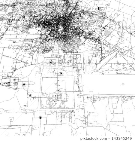 3D illustration of city and urban in Siem Reap Cambodia 3D illustration of city and urban in Siem Reap Cambodia 143545249