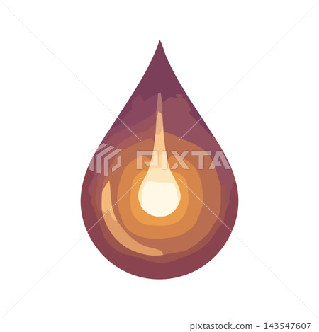 A single, stylized drop of liquid with a vibrant gradient, symbolizing essence, purity, or a fluid concept. A single, stylized drop of liquid with a vibrant gradient, symbolizing essence, purity, or a fluid concept. 143547607