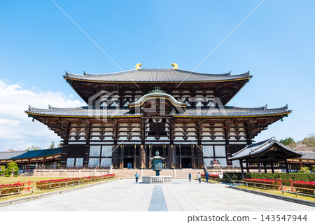 東大寺大佛殿(金堂)(奈良縣奈良市) 東大寺大佛殿(金堂)(奈良縣奈良市) 143547944