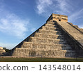 Castillo of Chichen Itza, a World Heritage Site in Mexico 143548014