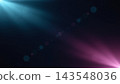 Abstract cinematic lens flare background 143548036