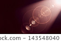 Abstract cinematic lens flare background 143548040