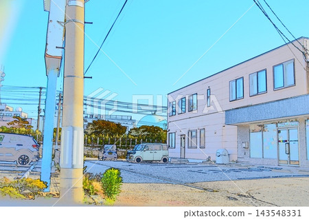 建築物和停車場 建築物和停車場 143548331