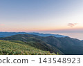 Sunset view from Mt. Daruma in Izu City, Shizuoka Prefecture 143548923